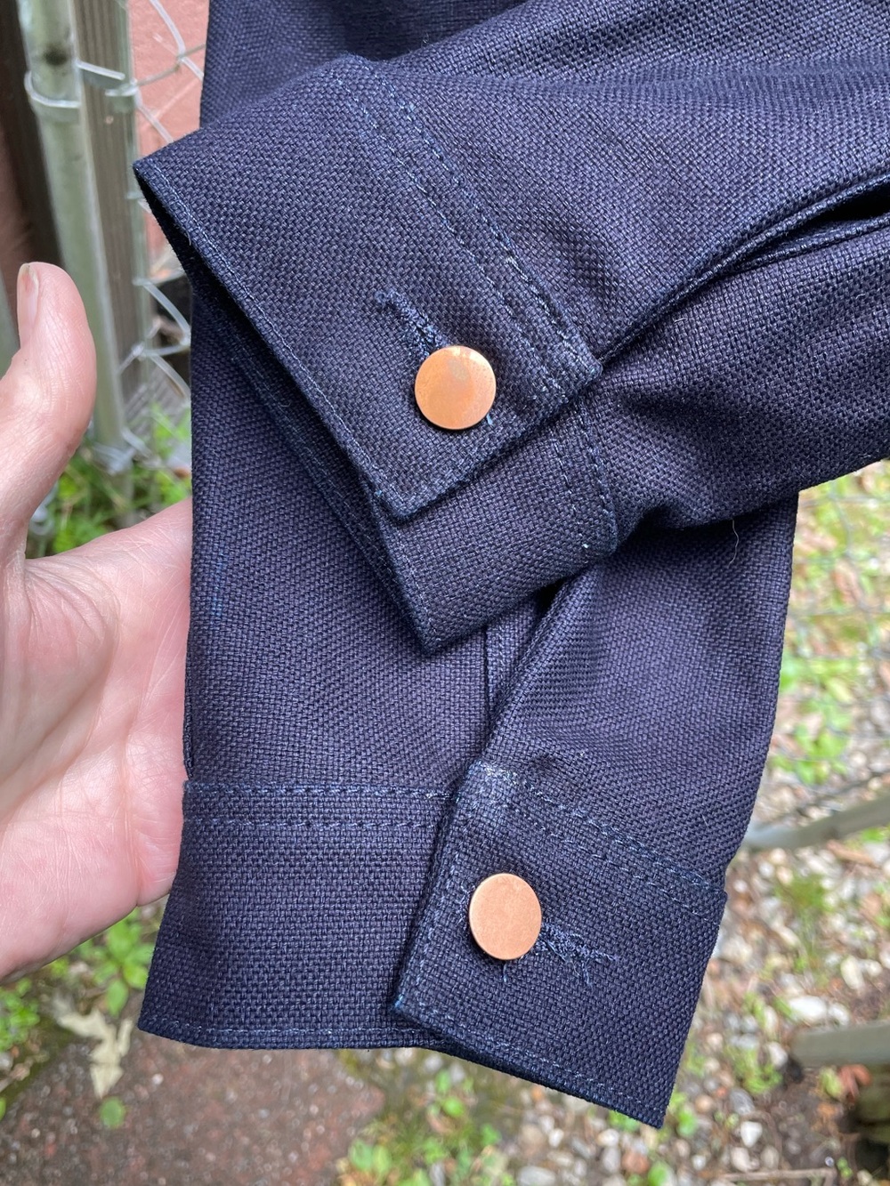 Mercy Supply Co ( Sidnaw )20 oz Waxed Canvas Jacket Size Medium Men’s - Picture 5 of 6
